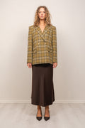 Wanda Soft Twill Blazer - Fir Green