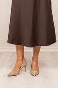 Alina Flex Pump - Camel Multi
