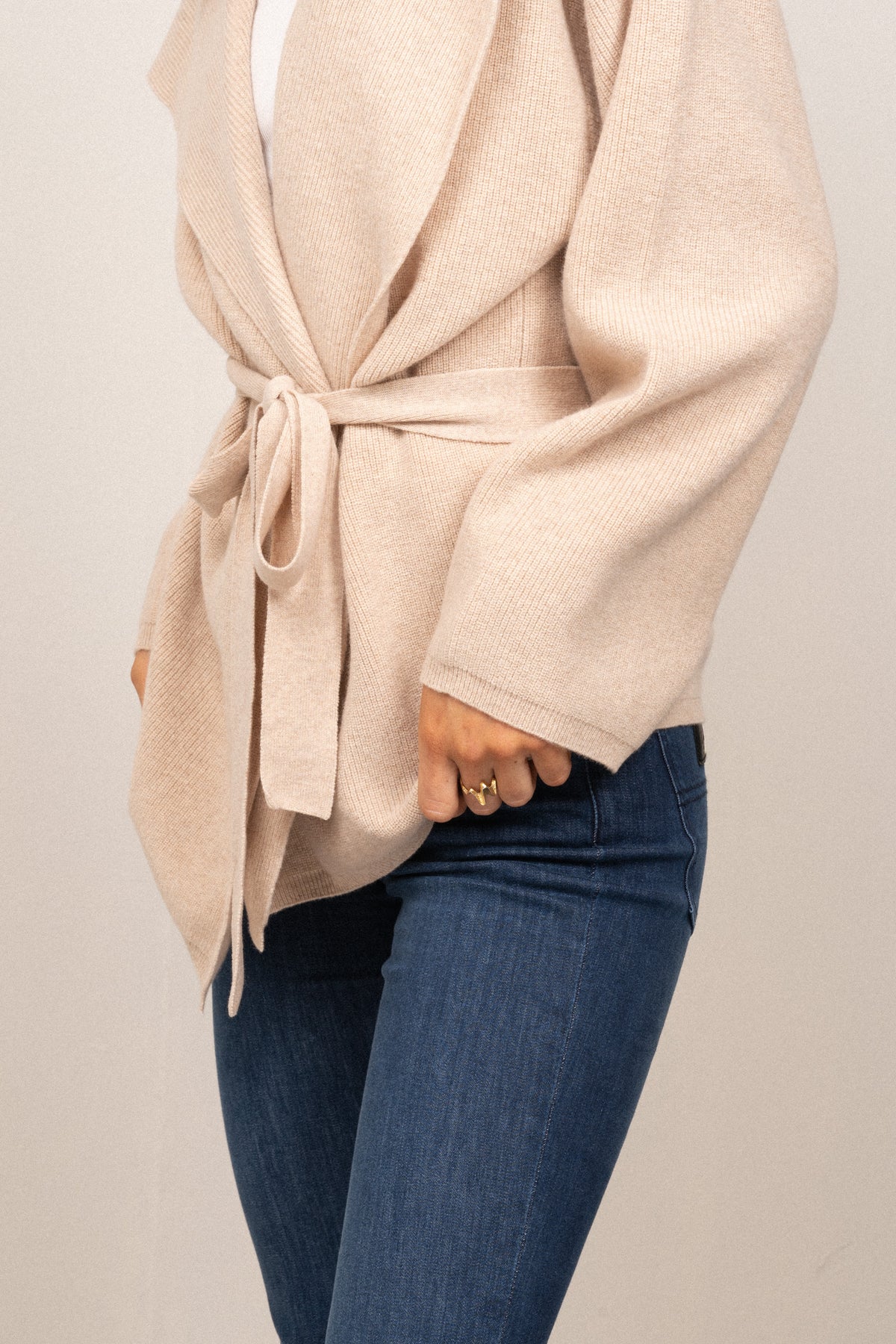 Port Cardigan HT - Beige
