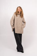 Heritage Cable 1/2 Zip Cardigan - Merino