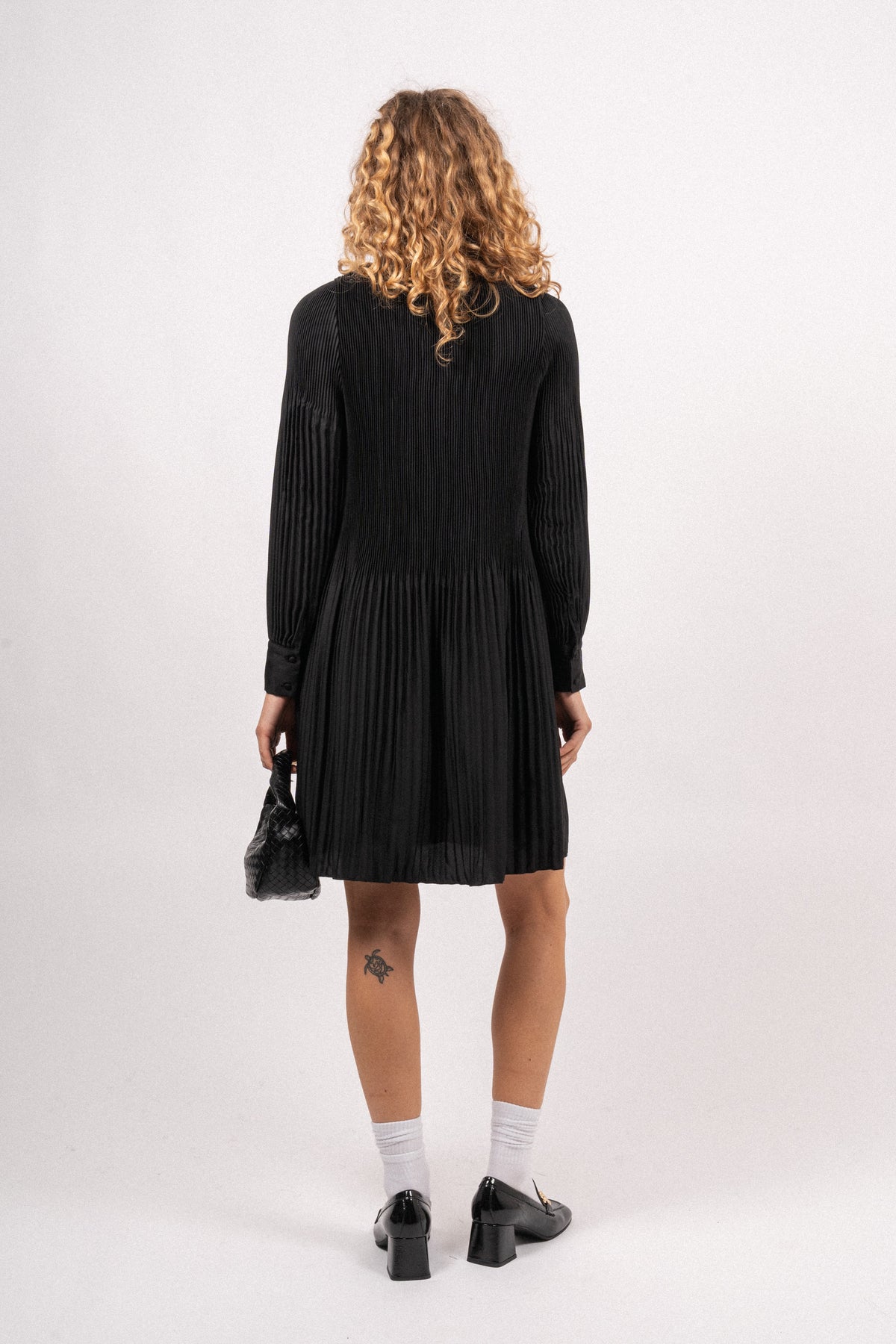 Satin Miami Dress - Svart