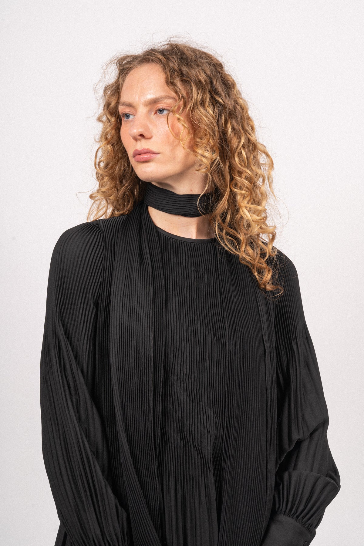 Satin Miami Dress - Svart