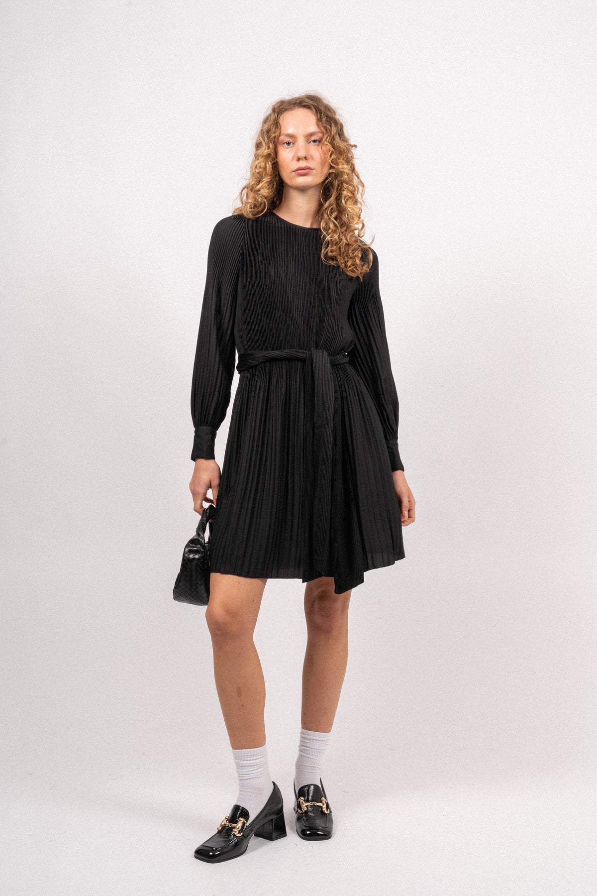 Satin Miami Dress - Svart