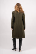 Alma Wool Coat - Ivy Green