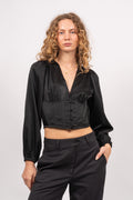 Corycc Corsage Shirt - Black
