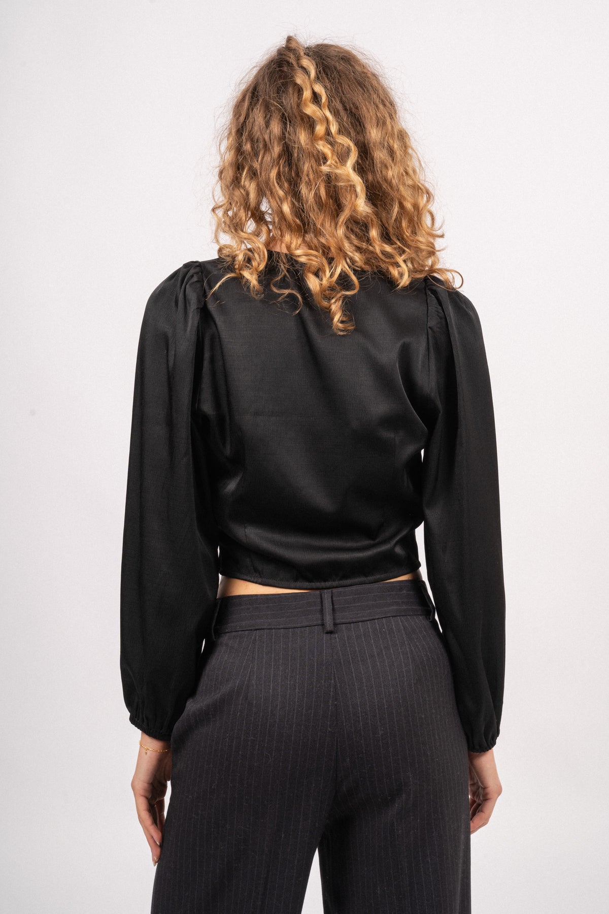 Corycc Corsage Shirt - Black