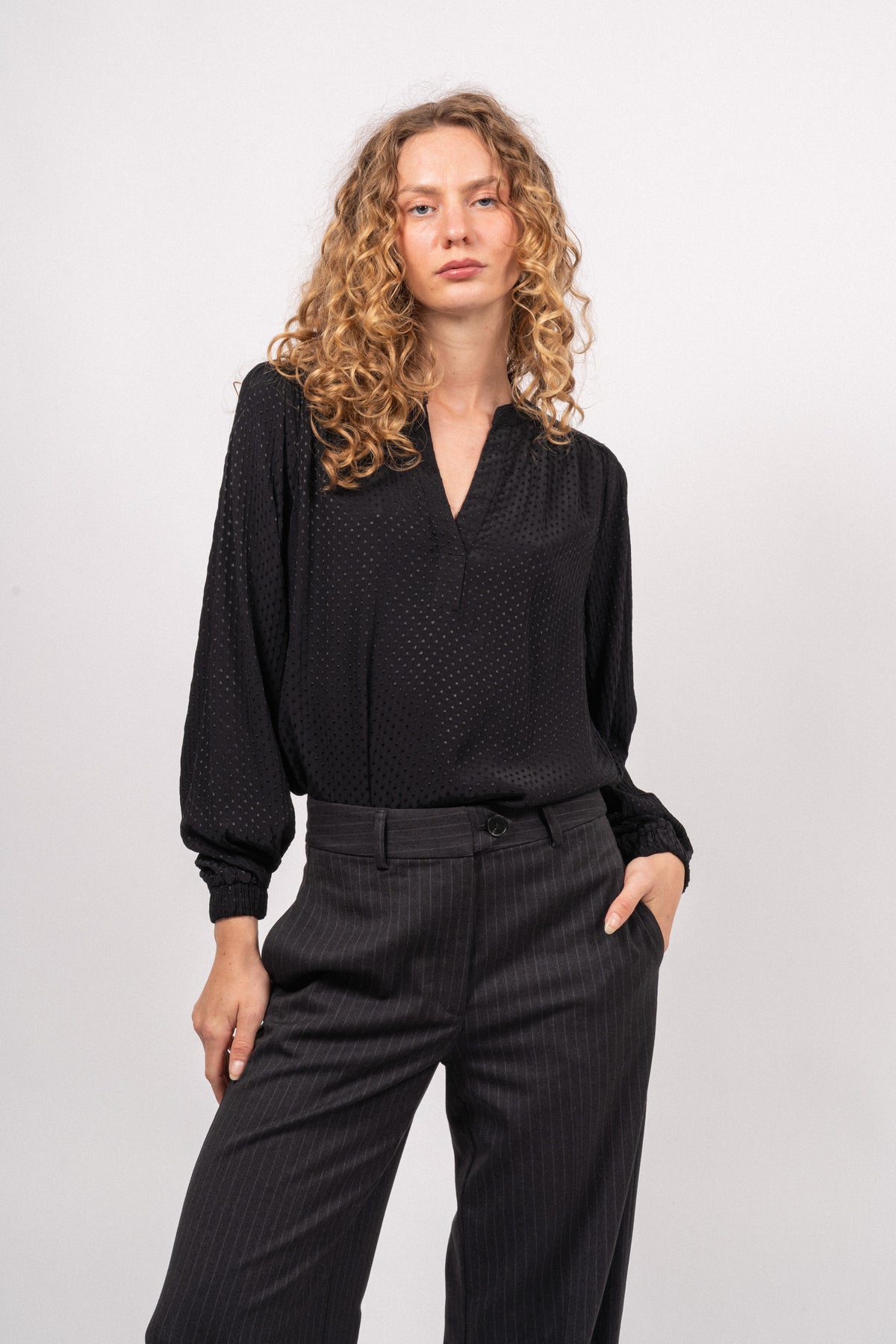 Fraya LS Top B - Black