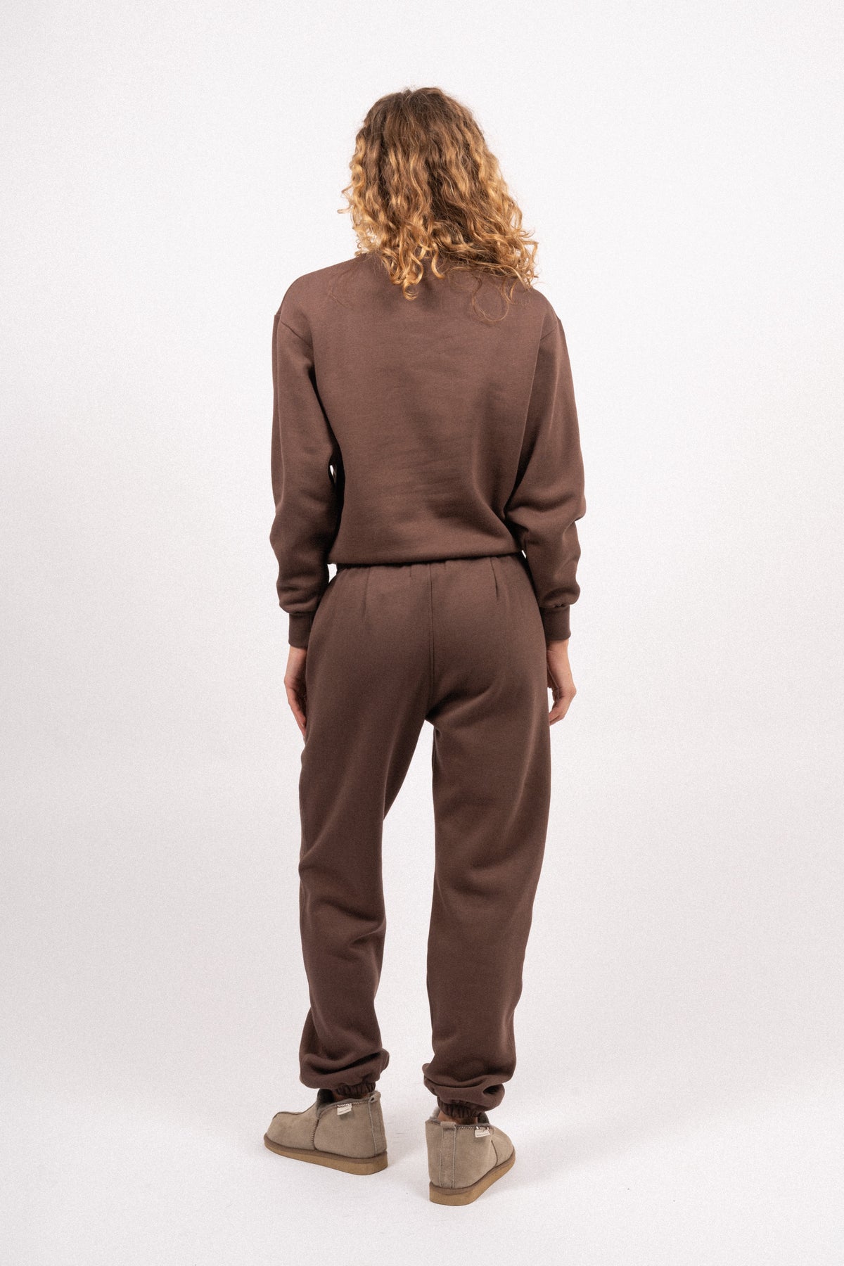 Organic Fitted Sweat Pants - Shopping Bag