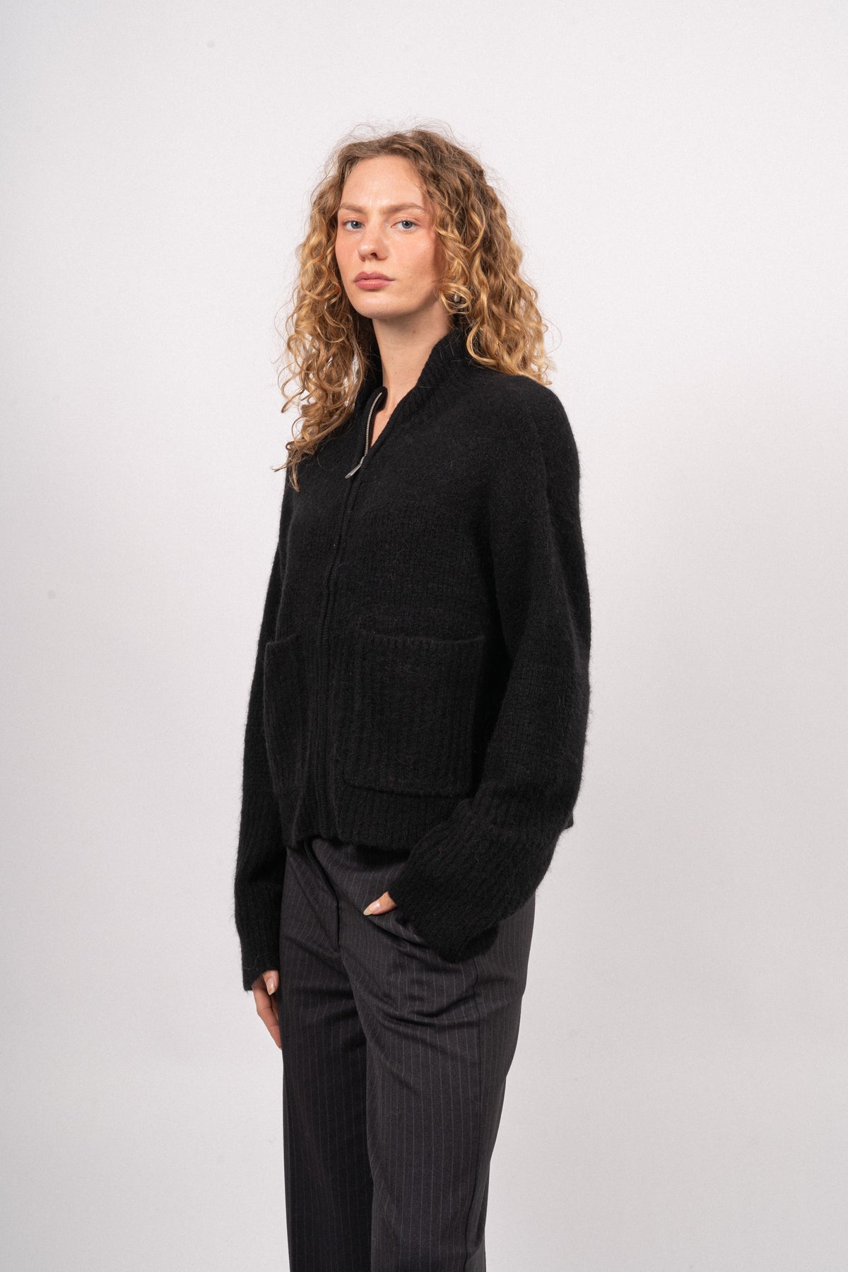Lediona Hope Cardigan - Black