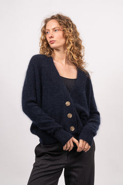 Brookline Knit Cardigan - Eclipse