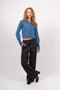 Mohair Petit Cardigan - Sky Blue