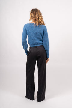 Mohair Petit Cardigan - Sky Blue