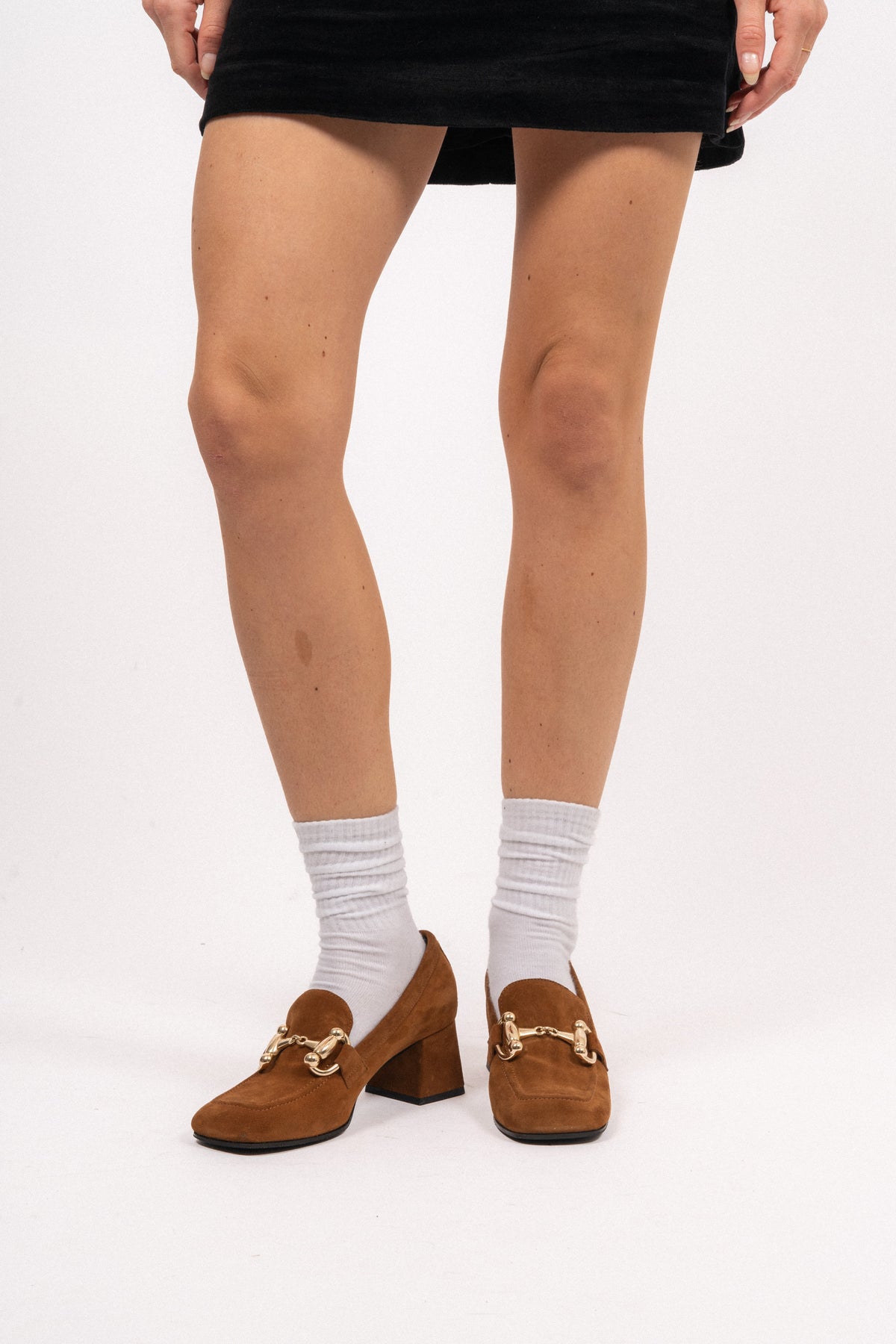 Madelyn Big Buckle - Cognac