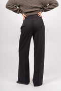 Idacc Pin Wide Pant - Dark Grey