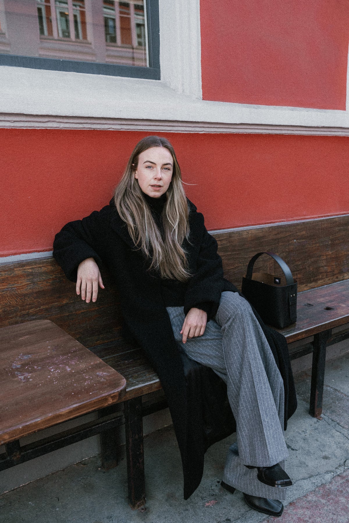 Leata Leather Bag - Svart