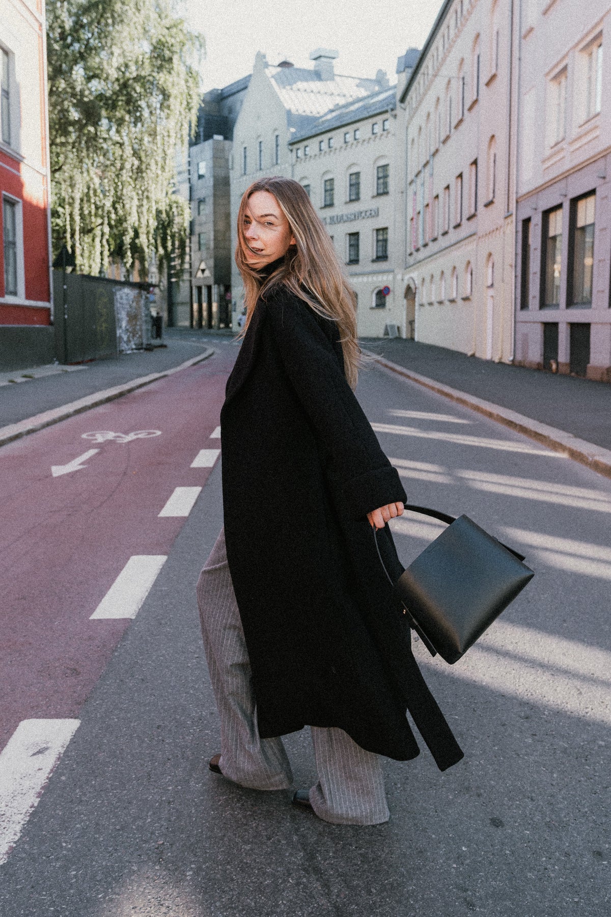 Leata Leather Bag - Svart