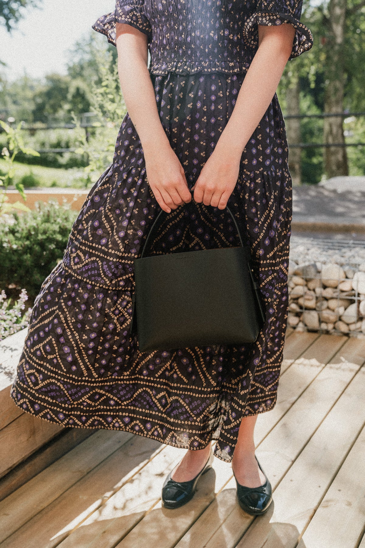 Leata Leather Bag - Svart