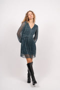 Attina Dress - Ensign Blue