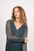 Attina Dress - Ensign Blue