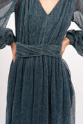 Attina Dress - Ensign Blue