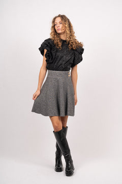 Carina Skirt - Charcoal