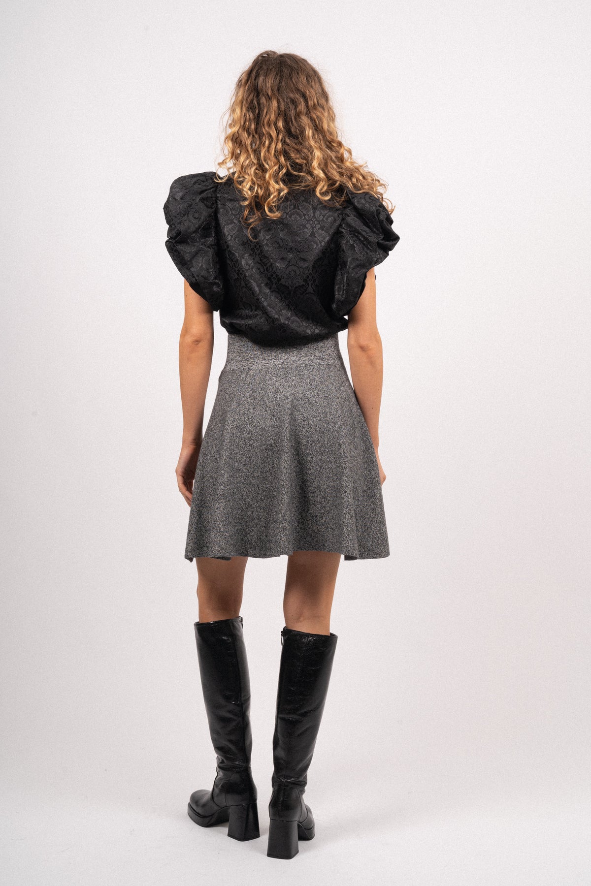 Carina Skirt - Charcoal