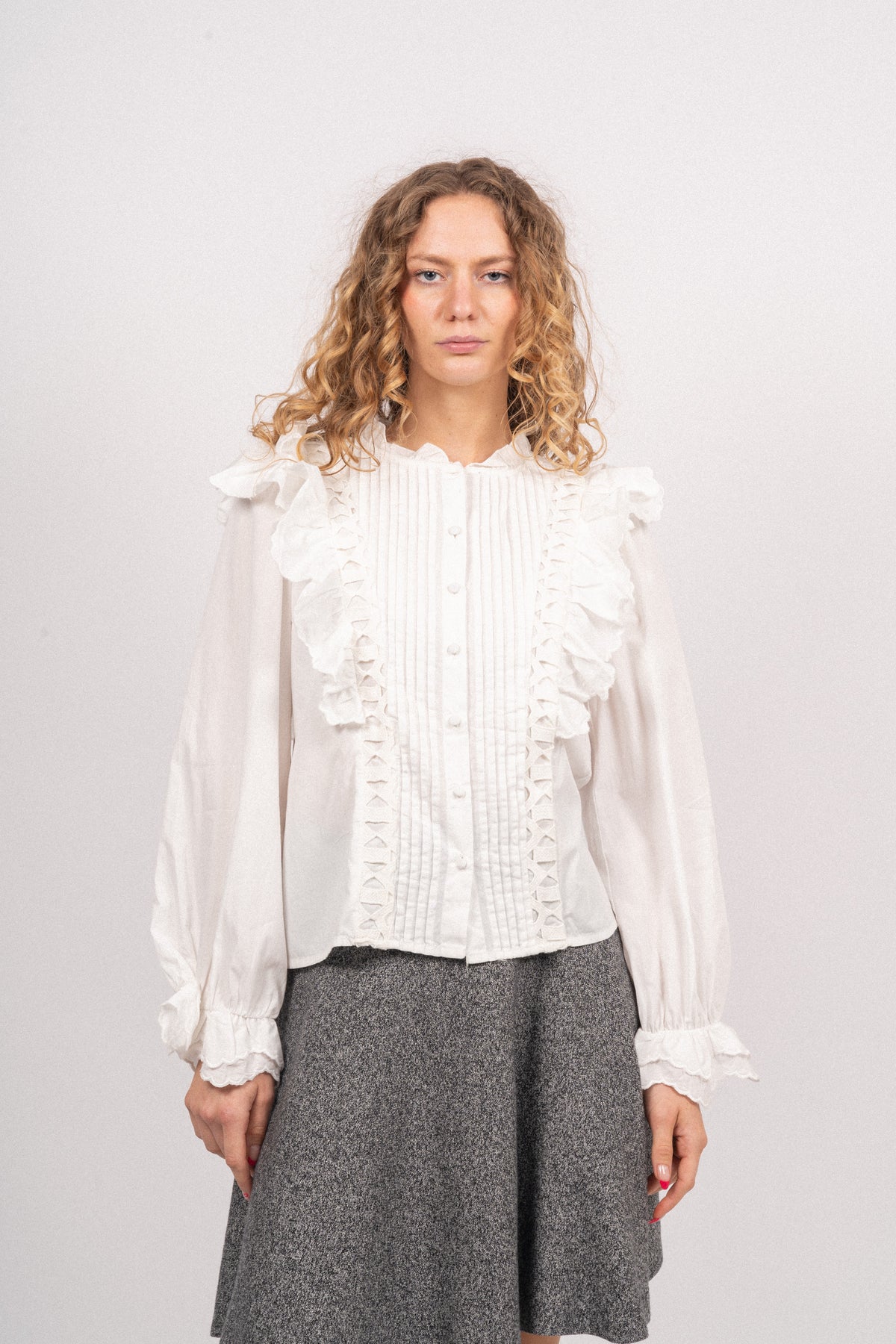 Yasmanva LS Shirt S - Star White