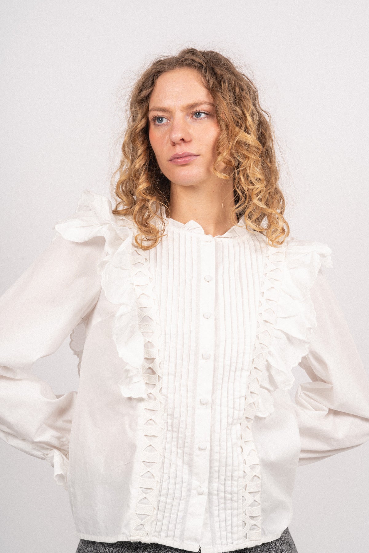 Yasmanva LS Shirt S - Star White