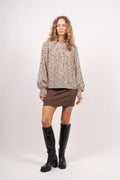 Butterdotcc Frill Blouse - Powder