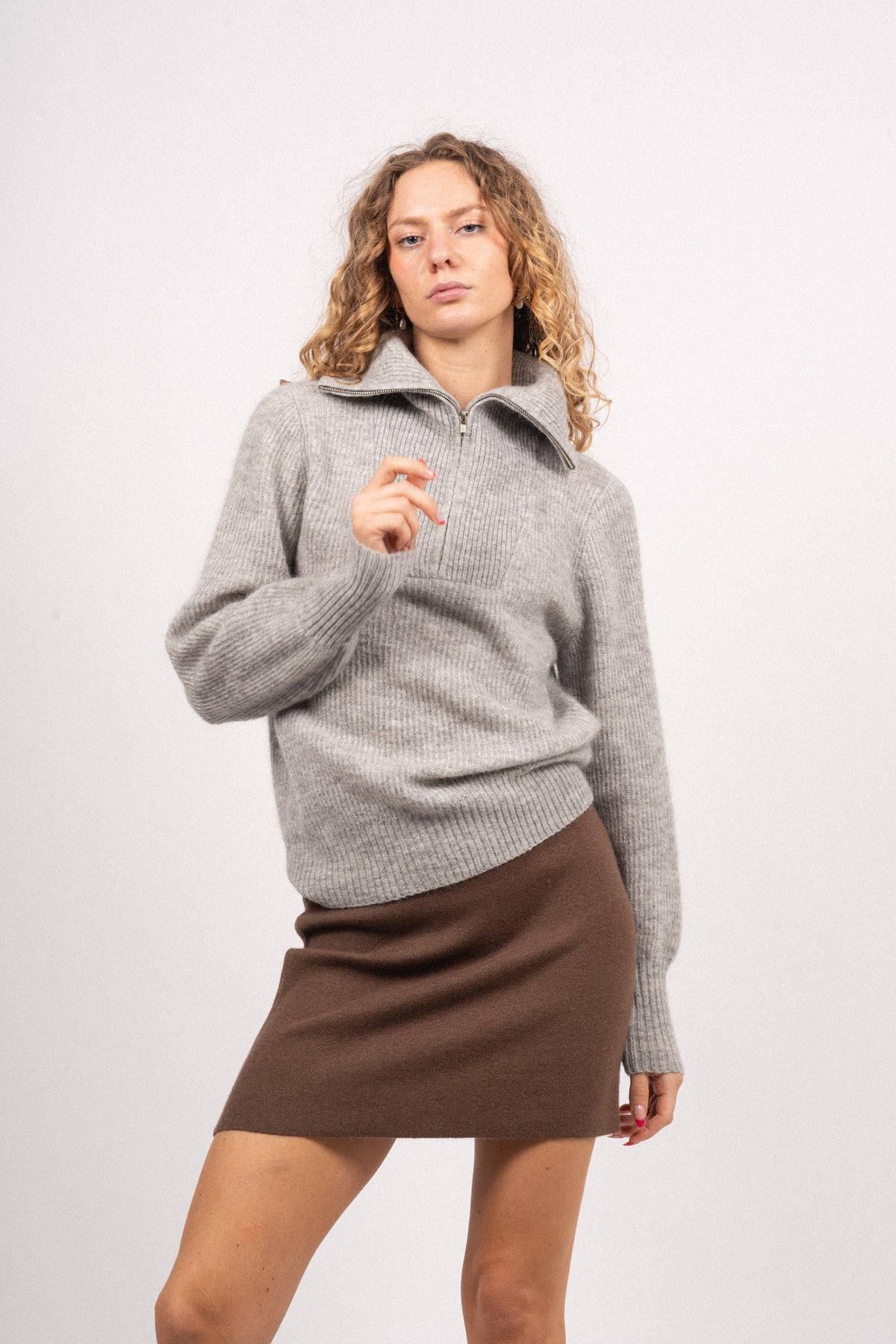 Cille 22 - Light Grey Melange