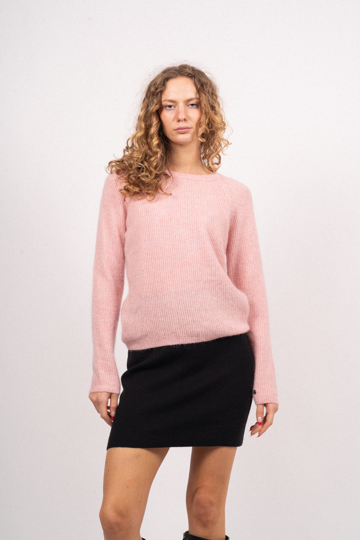 Betzy Sweater - Blush Pink
