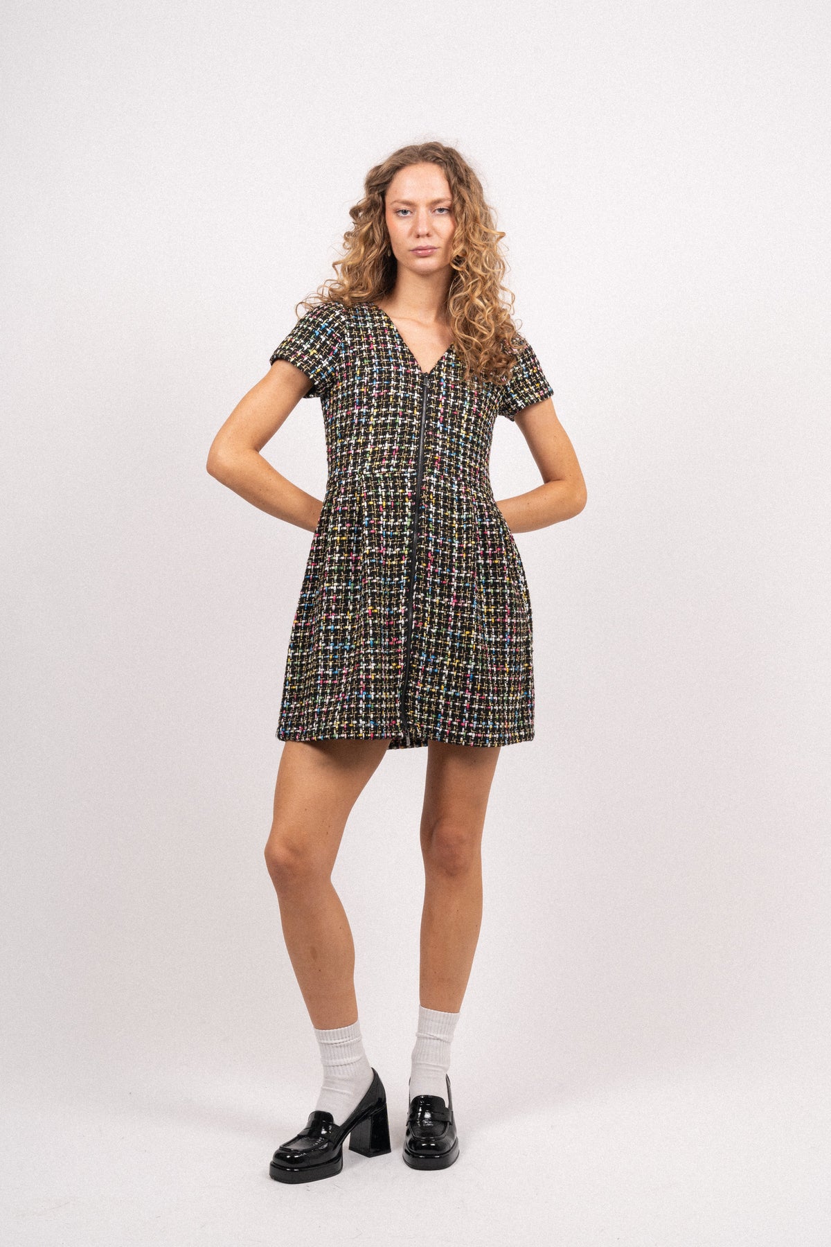 Nala Dress - Black Multi