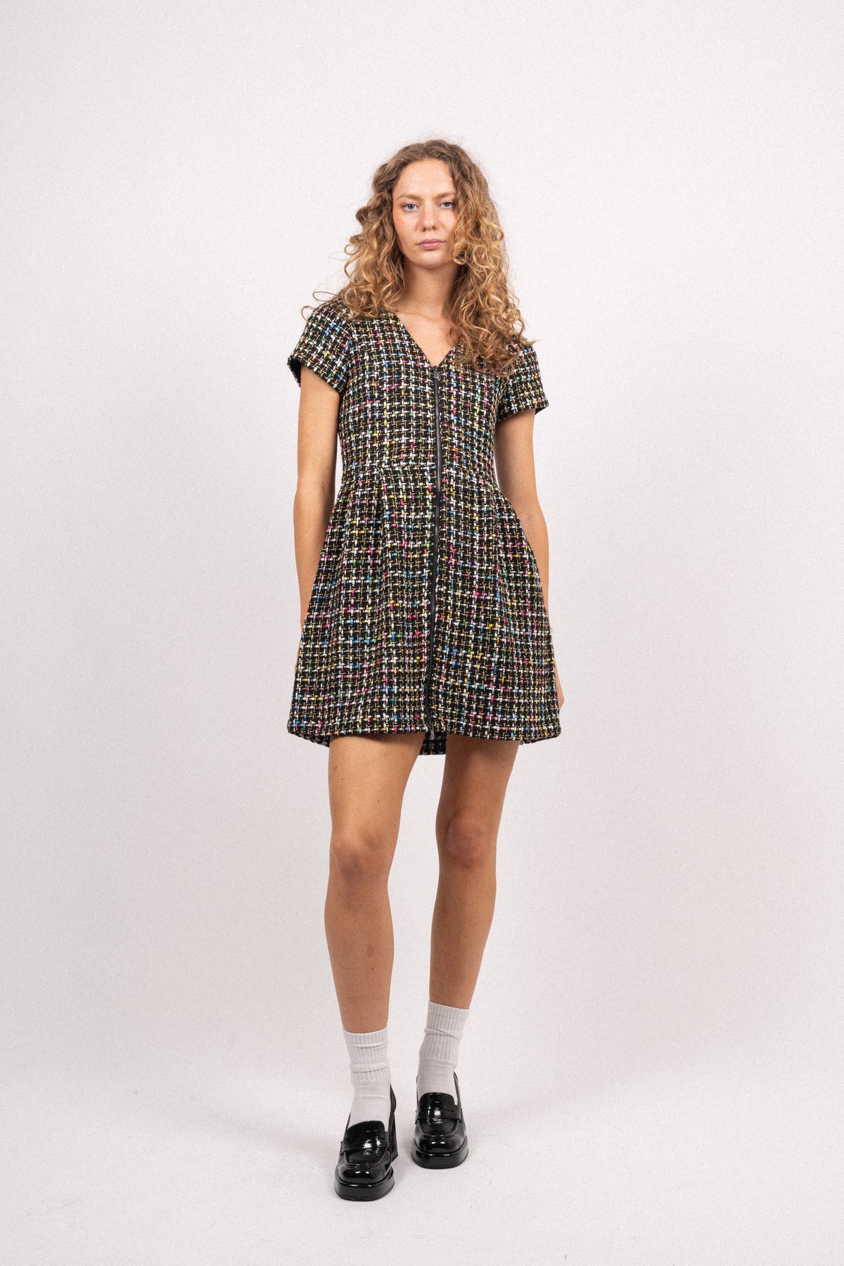 Nala Dress - Black Multi