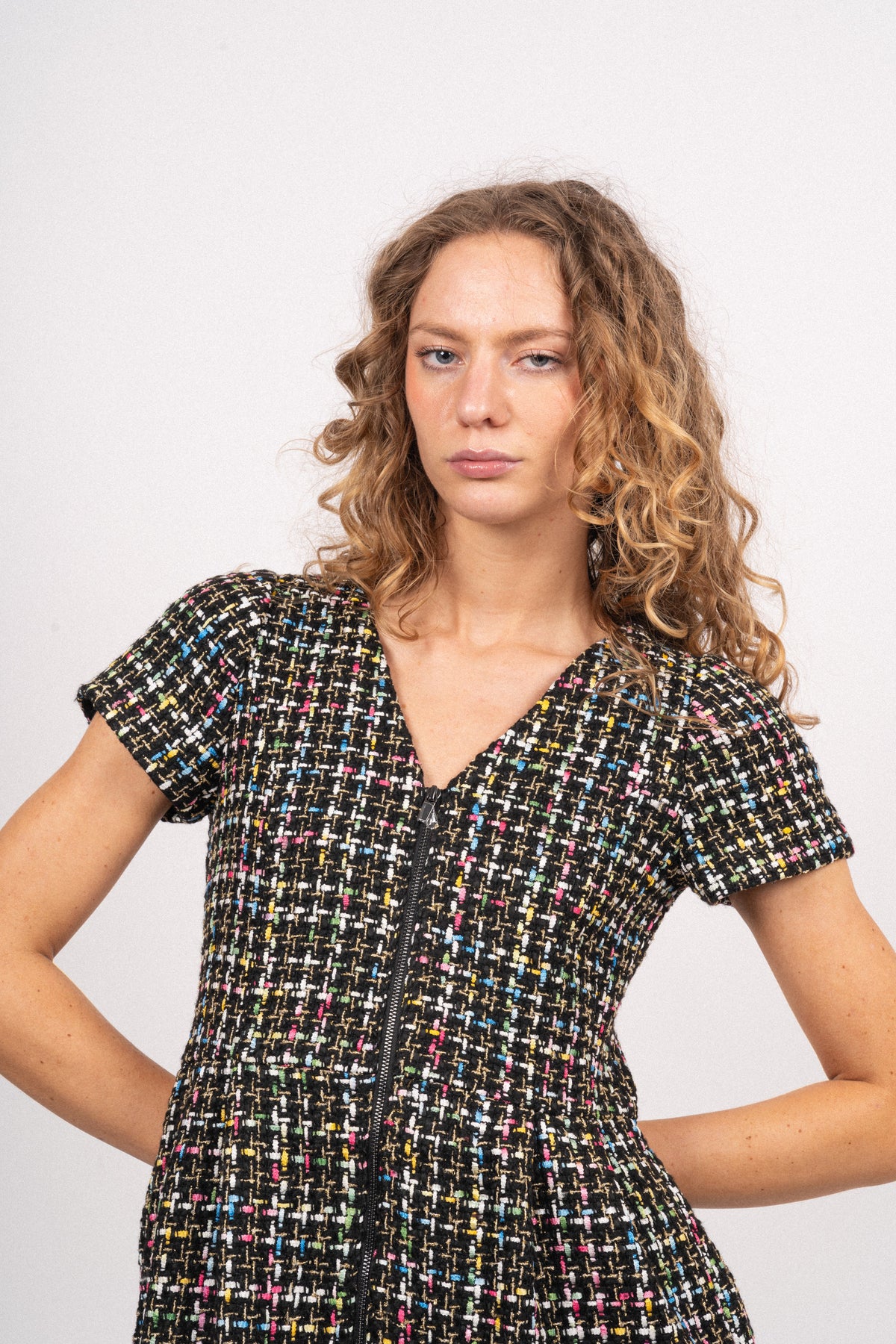 Nala Dress - Black Multi