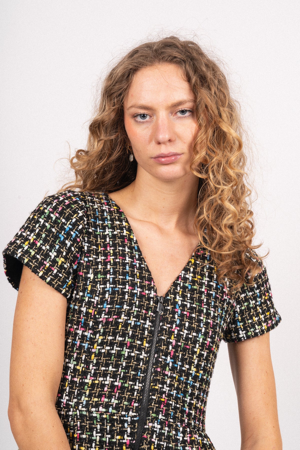Nala Dress - Black Multi