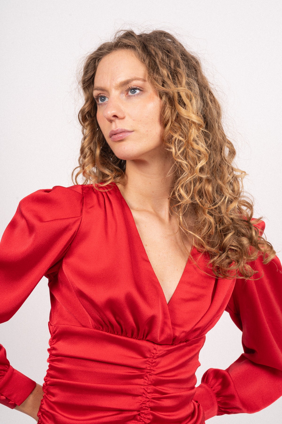 Kiki Dress - Lipstick Red