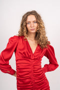 Kiki Dress - Lipstick Red