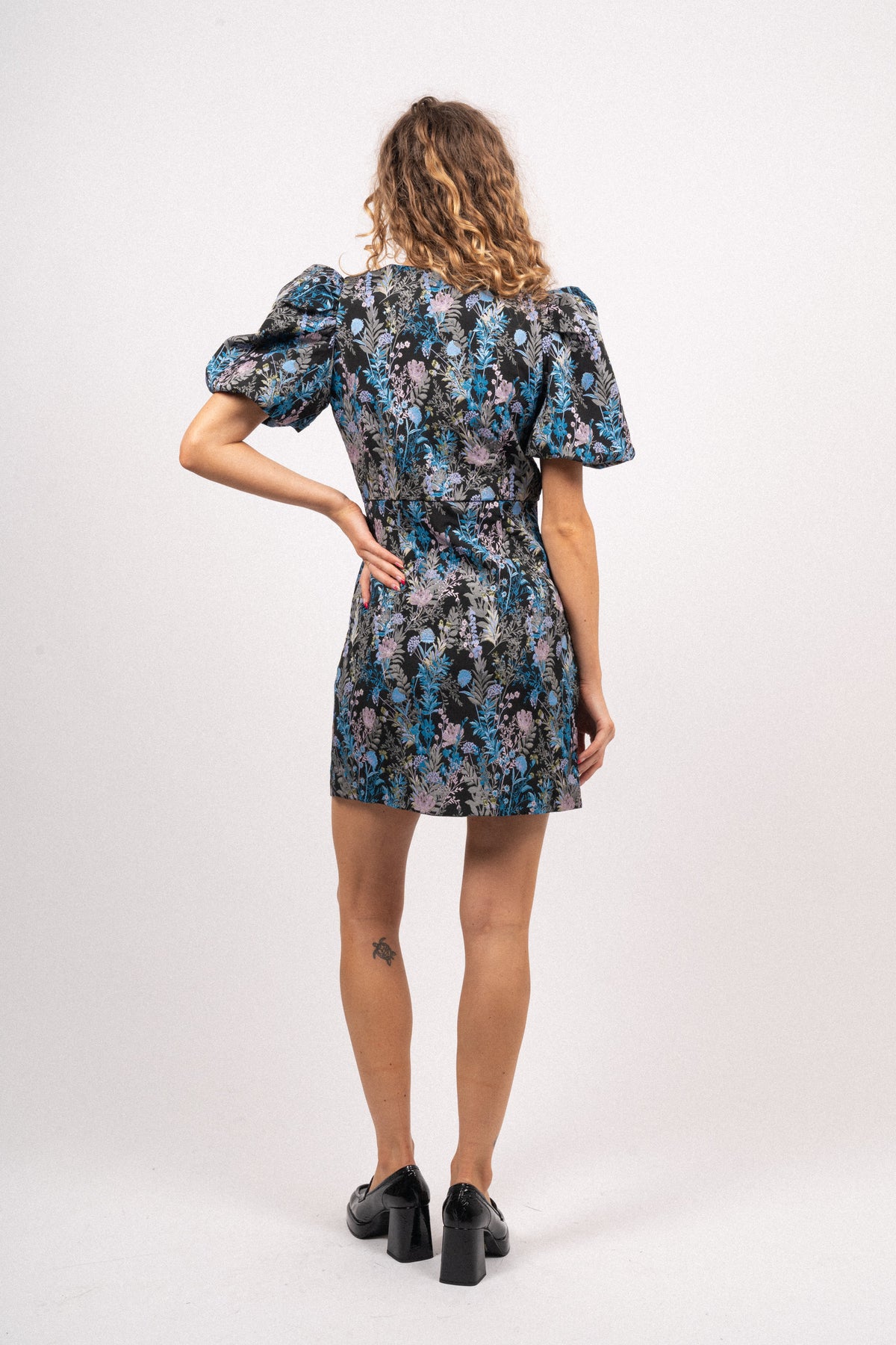 Bambi Dress - Aop Night Bloom