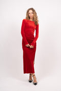 Fabienne Dress - Lipstick Red