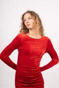 Fabienne Dress - Lipstick Red