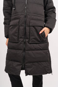 Pavine Down Zip Jacket - Black