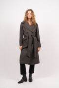 Angelina Coat - Dark Brown
