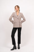 WandisIW Blazer - Mocha Grey Melange