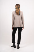 WandisIW Blazer - Mocha Grey Melange