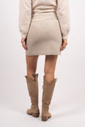 Polly Skirt - Sand Melange