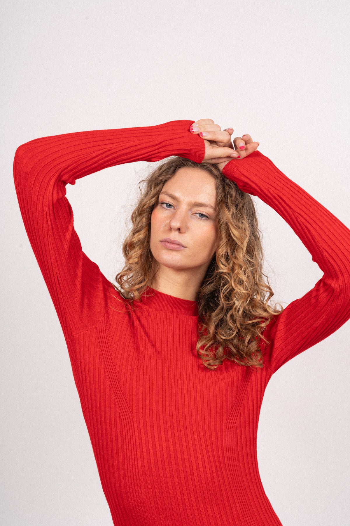 Flossie Dress - Red