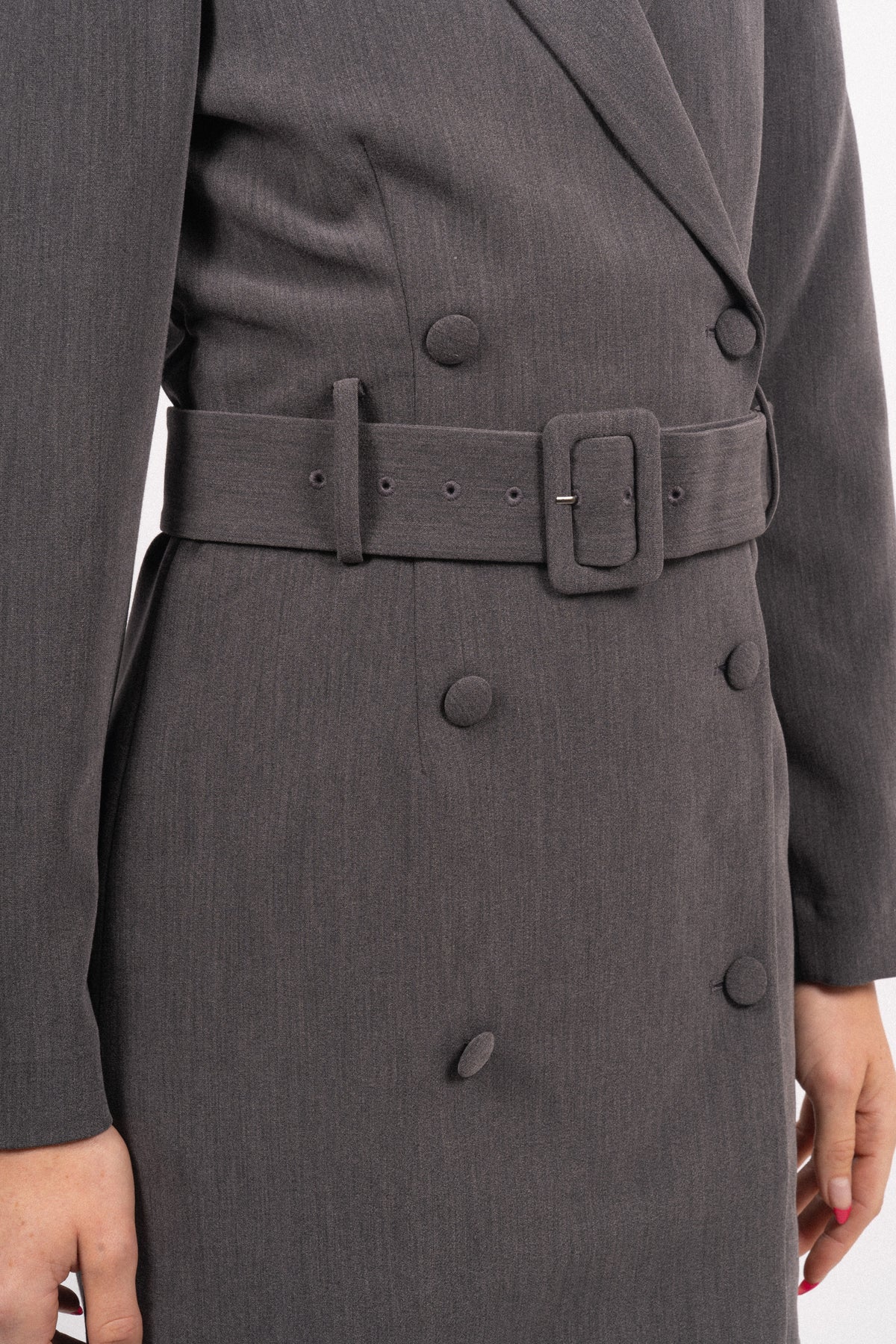 Savannah Dress - Charcoal