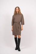 Ebanie Dress - Brown