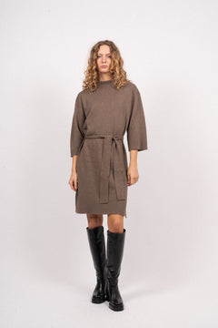 Ebanie Dress - Brown