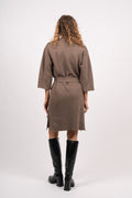 Ebanie Dress - Brown